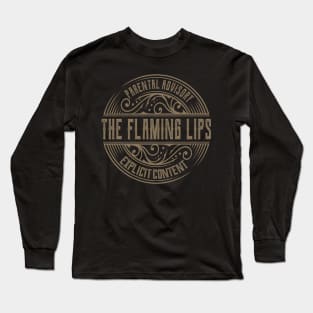 The Flaming Lips Vintage Ornament Long Sleeve T-Shirt